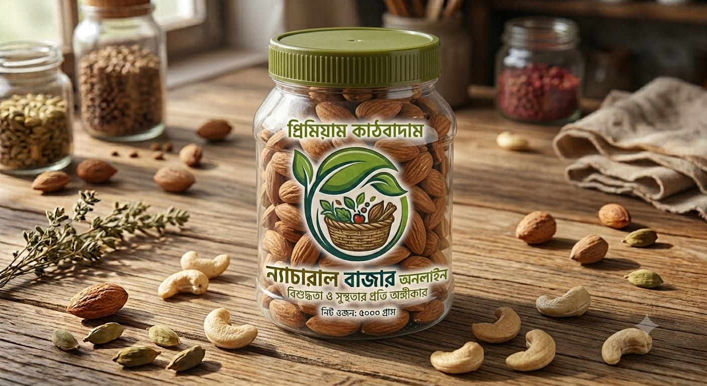 প্রিমিয়াম কাঠবাদাম ৫০০ গ্রাম 800৳